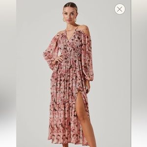 ASTR The Label Cold Shoulder Dress